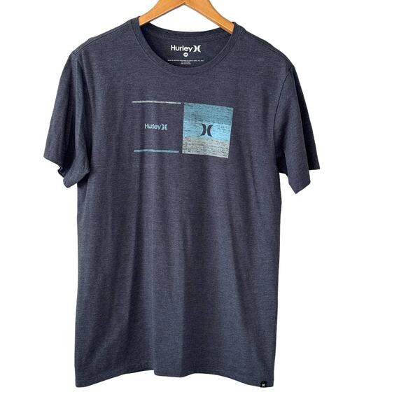 Hurley T-shirt Blue Mens size Medium - Picture 1 of 3